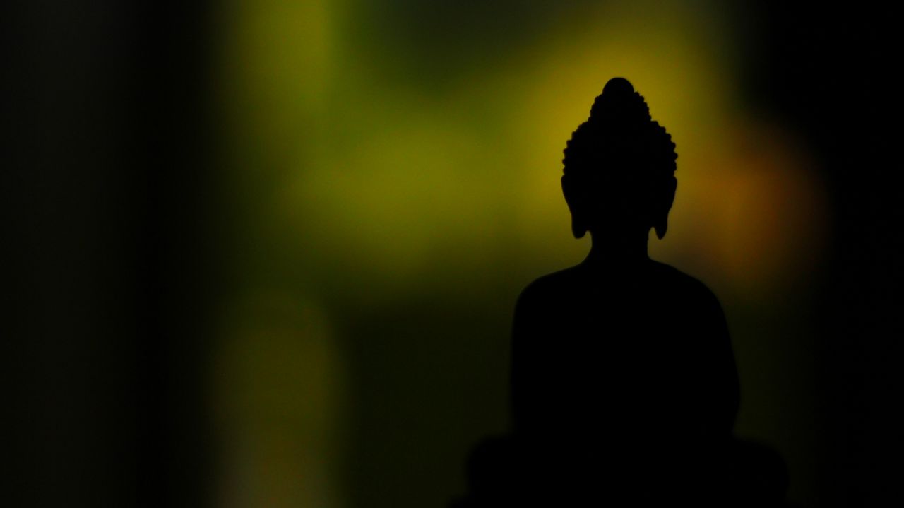 Mastering the First Impression: Your intriguing post title goes here A serene Buddha silhouette highlights spirituality against a dim background.